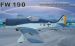 FW-190 80-100cc WingSpan (2400 mm 94.5in) ARF Model RC Warbird Plane
